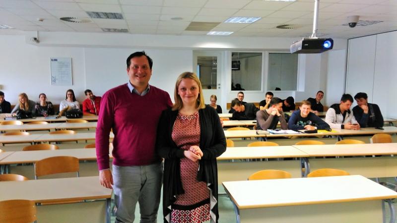 Verslo technologijų katedros profesorė stažavosi Zagrebo universitete (Kroatija)